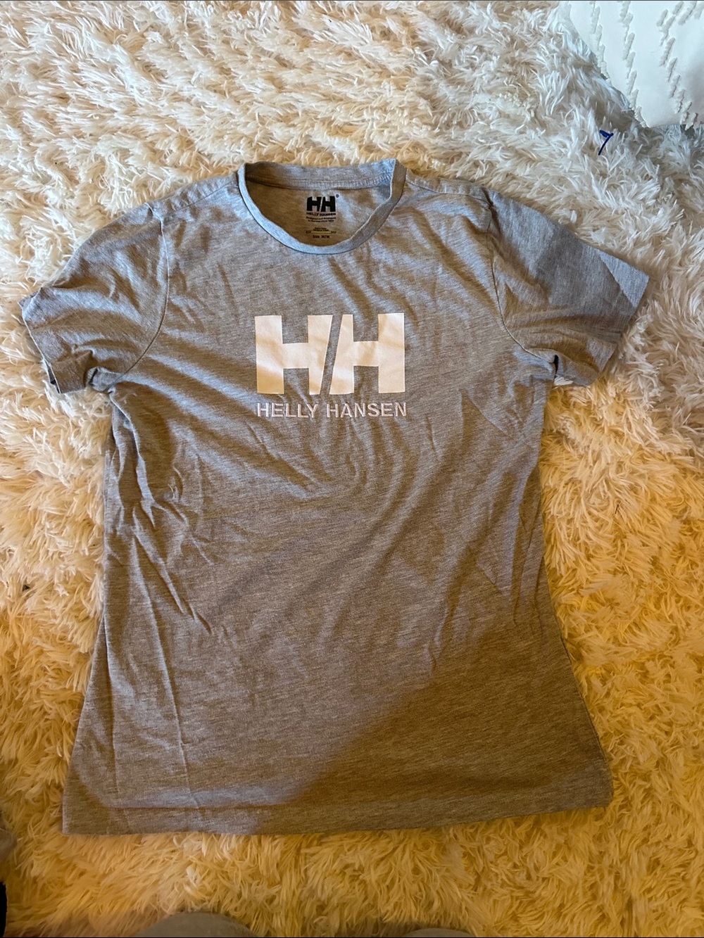 Helly Hansen Light Gray Logo T-Shirt